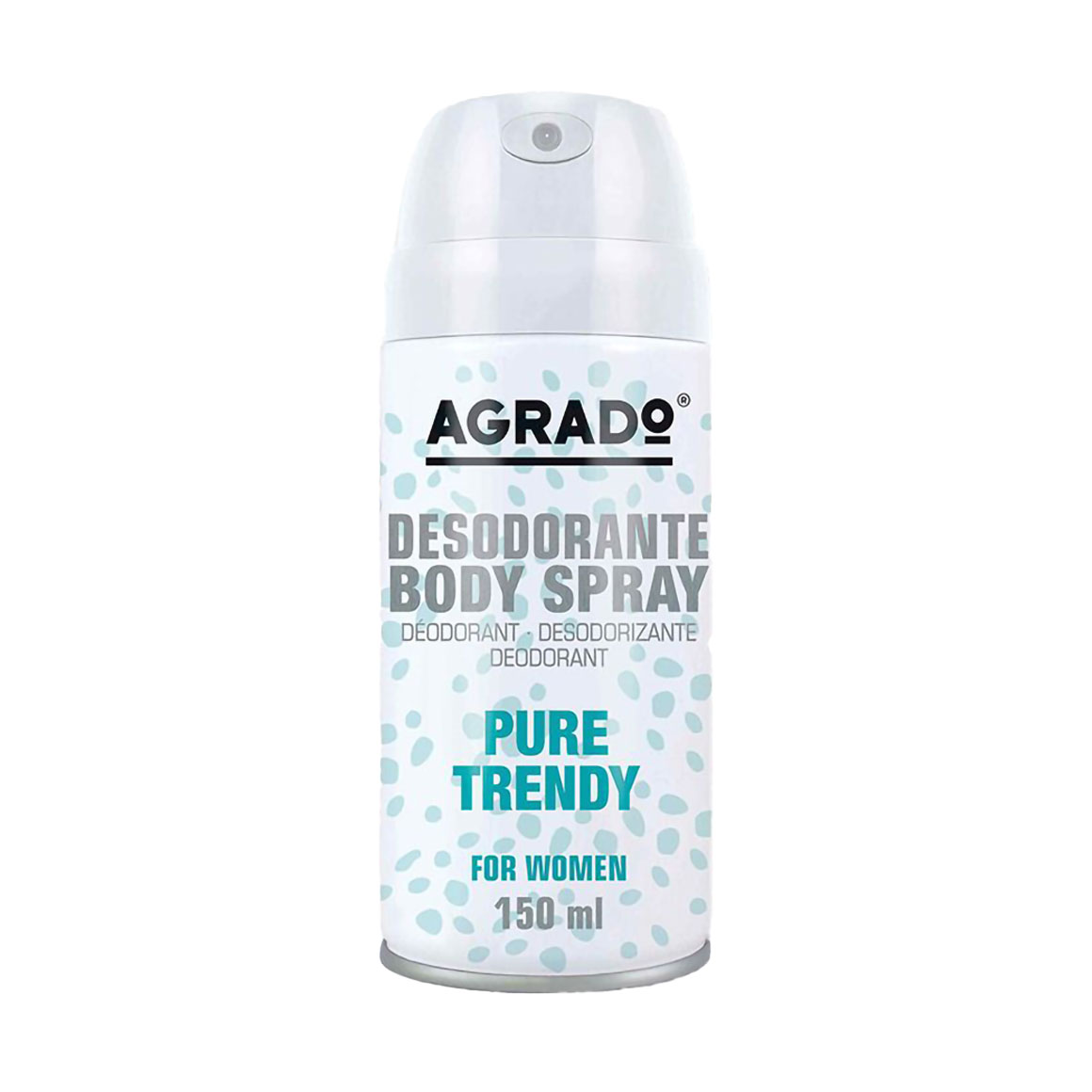 Дезодорант-спрей Agrado Pure Trendy Deodorant Body Spray жіночий, 150 мл